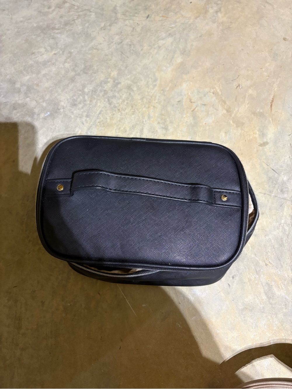 Women’s Black Travel Toiletry Bag - Sleek Organizer